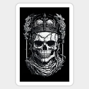 Intricate Skull Sticker